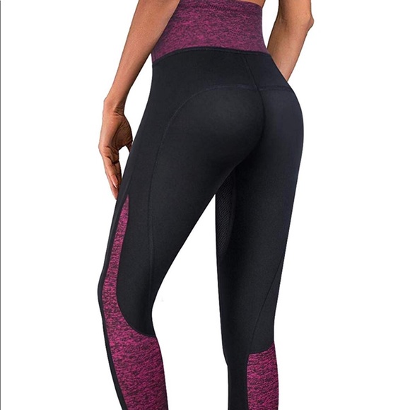high waist sauna leggings